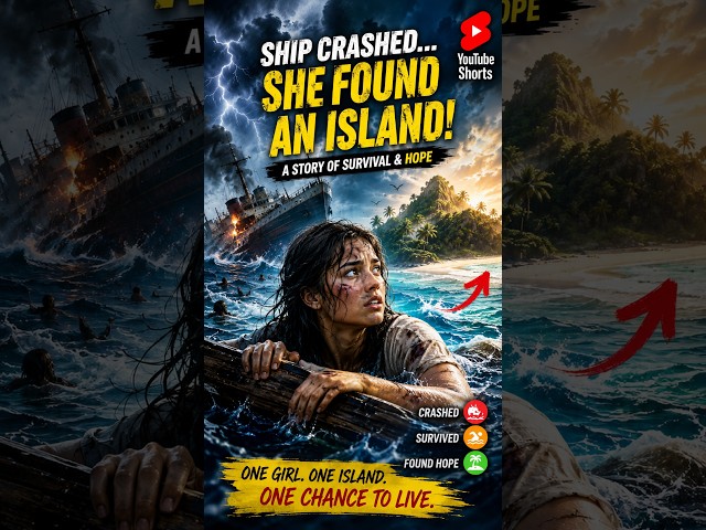 The Girl Who Survived the Ocean Alone #youtube #shorts #trending #ytshorts #viral