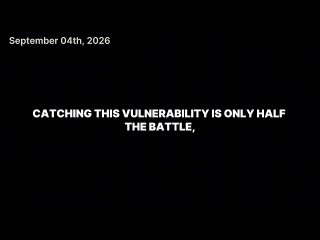 Defensive Tool Boundary Validation - September 04, 2026