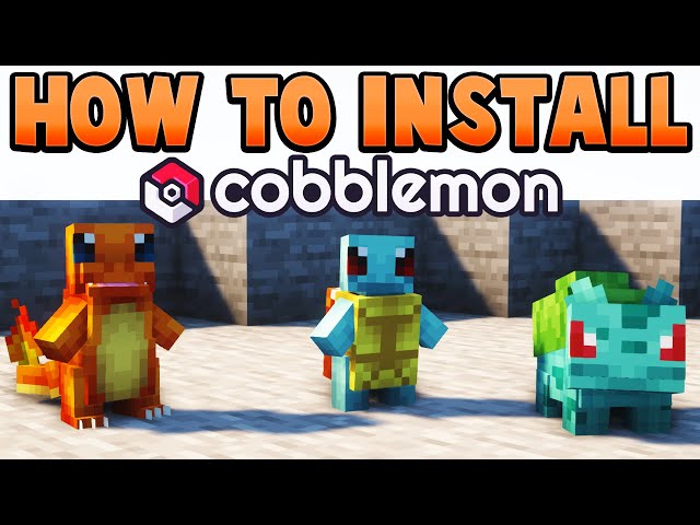 How to Install Cobblemon Mod The New Minecraft Pokemon Mod **FASTEST GUIDE**