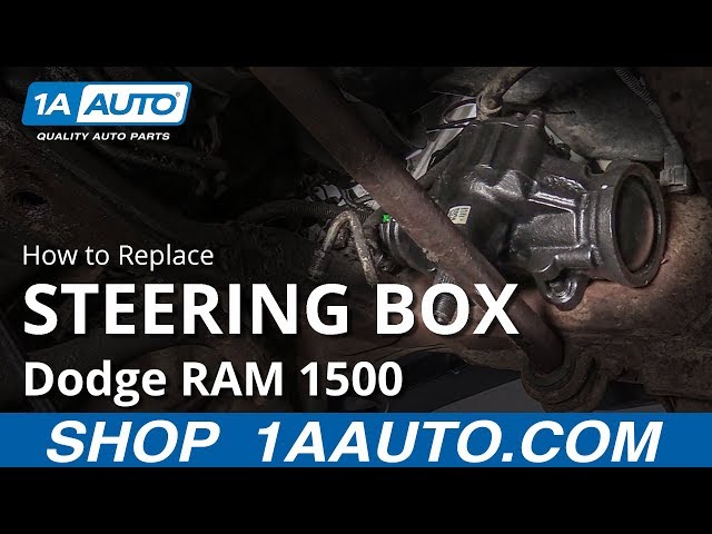 How to Replace Steering Box 94-02 Dodge RAM 1500