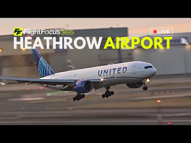 Heathrow Airport Live - Sunday 27th September 2026