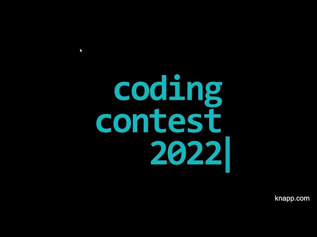 KNAPP Coding Contest 2022