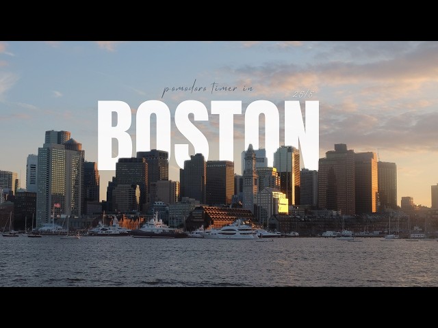 study with me in Boston 🍂 | 2 hour pomodoro timer (25/5) • lofi jazz & wind sounds