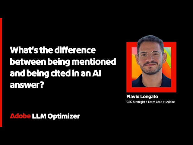 What Is the Difference Between Being Mentioned and Being Cited in an AI Answer?
