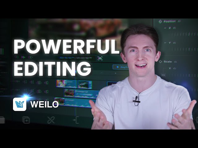 All powerful video editing with WEILO