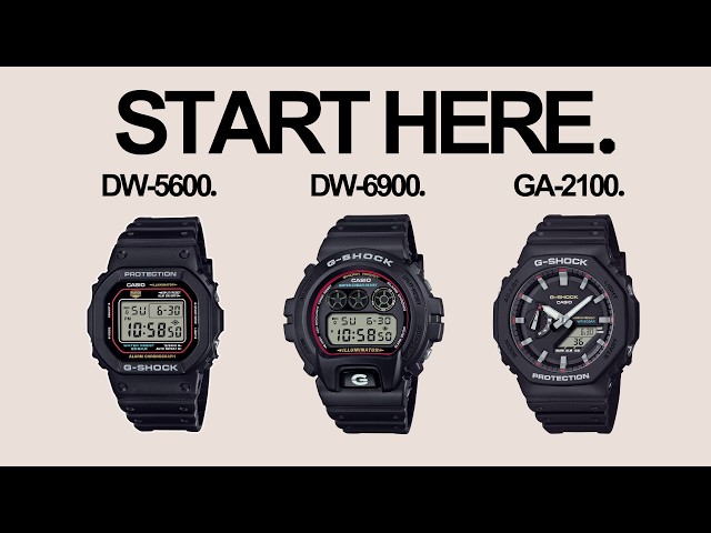 Buying Your First G-Shock? START HERE!