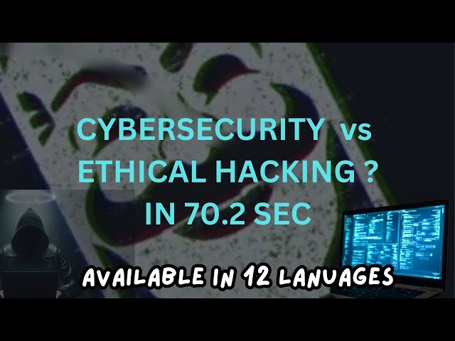 Cyber Security vs Ethical Hacking | Cyber ​​Snacks | Stay Safe Online 🛡️ | #trending