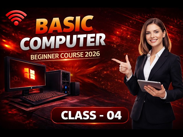 Basic Computer Course For Beginners in Bangla Tutorial 04 | Computer Setting explain