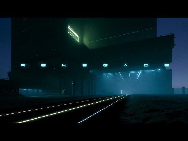 RENEGADE: Cyberpunk Ambience & Snow | Blade Runner Ambient Music for Deep Focus & Sleep