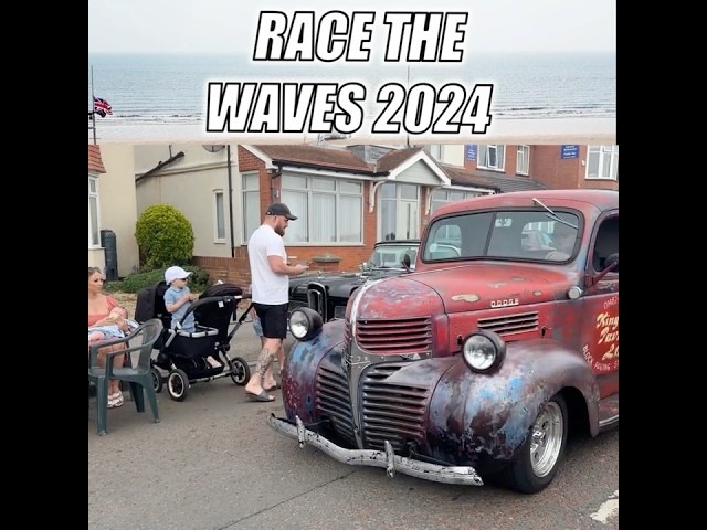 Race the Waves Bridlington 2024 🔥 BEACH Racing! + Custom Car Show!