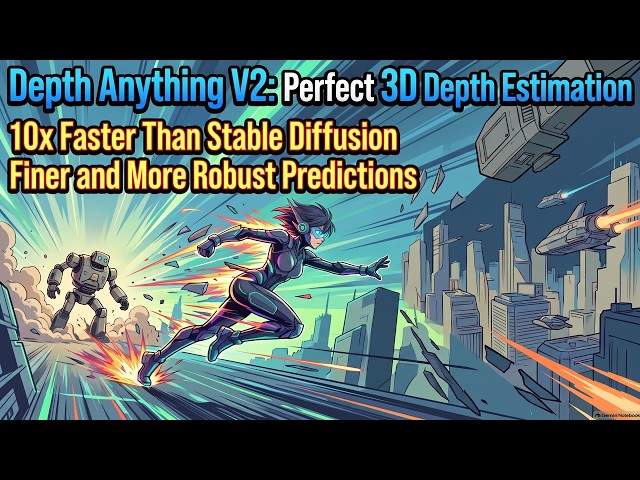 How Depth Anything V2 Perfects 3D Depth Estimation