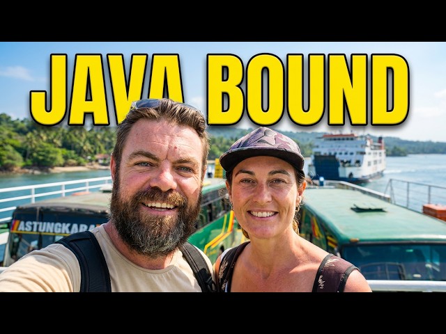 Our Last Day in Bali | Ferry Crossing to Java #bali #java #public transport