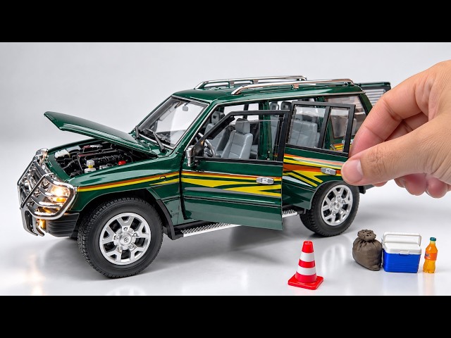 Unboxing of Mitsubishi Pajero 1:18 Scale Diecast Model Car Just Under $50!