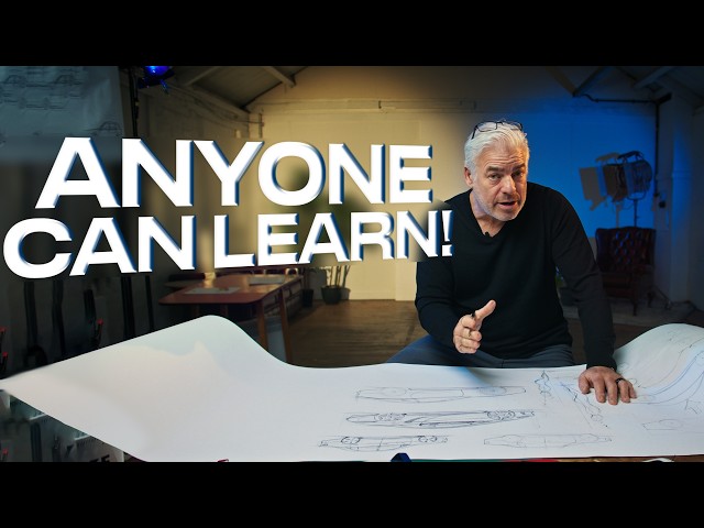 Learn How To Sketch a Car From A Master Designer!