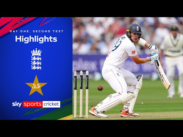 Pakistan bowlers SHINE on day one at Lord's! | England vs Pakistan | Day One, Second Test