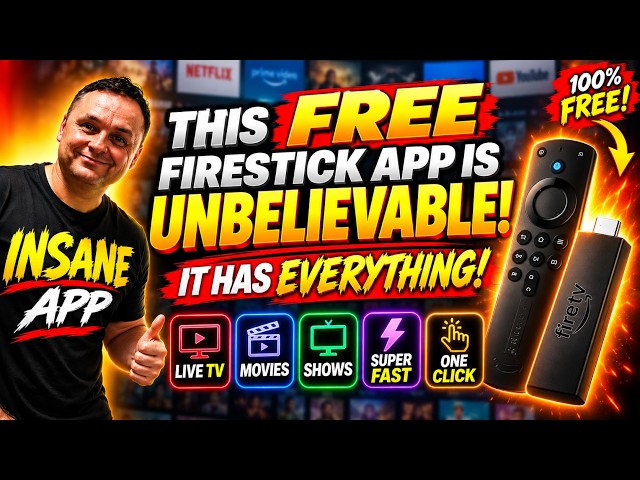 🔥 This FREE FireStick App Is UNBELIEVABLE — It Has EVERYTHING!