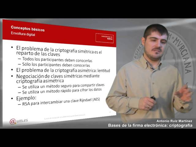 Bases de la firma electrónica: Criptografía - Parte 2