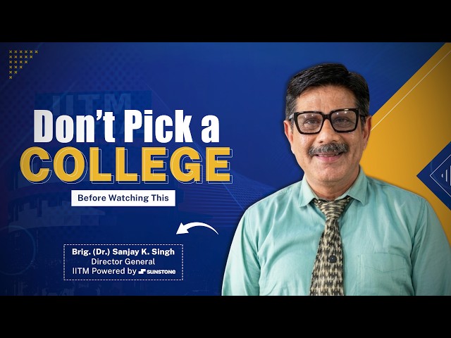 How to Choose the Right College After 12th for High Paying Careers | Expert Insights #sunstone
