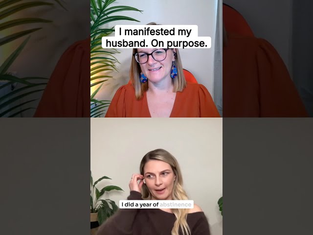 I manifested my husband. On purpose 🧡