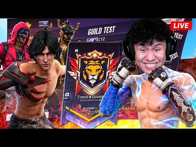 Surprise Live Guild Test of Tonde gamer 🤗  #freefire #shortsfeed  #tondegamer