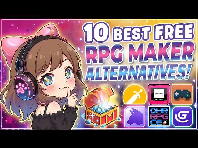 I Found 10 BEST FREE RPG Maker Alternatives 👀 Hidden Retro Gems!
