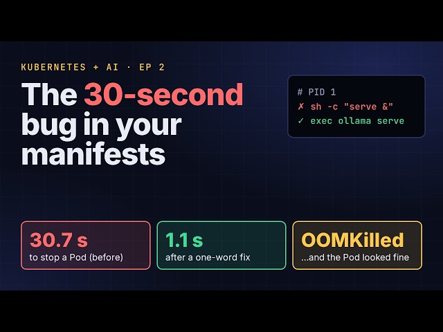 The 30-Second Bug Hiding in Your Kubernetes Manifests (LLM on K8s, Ep 2)