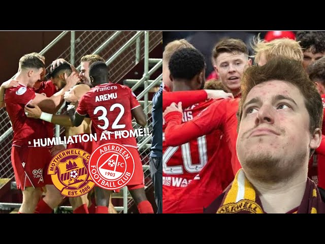 ABERDEEN THRASH MOTHERWELL.. Motherwell 0-4 Aberdeen VLOG!!