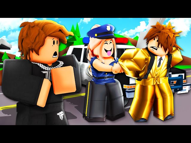Brookhaven RP, But There's ODER COPS Arresting RICH BOYS..