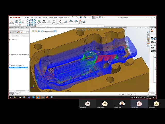 Solidcam training day 3|3D CNC programming #solidcam 2022