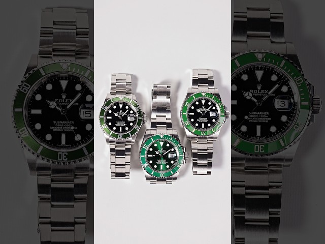 Rolex Submariner Green: Kermit vs Hulk vs Starbucks #rolexhulk #rolexstarbucks #rolexkermit