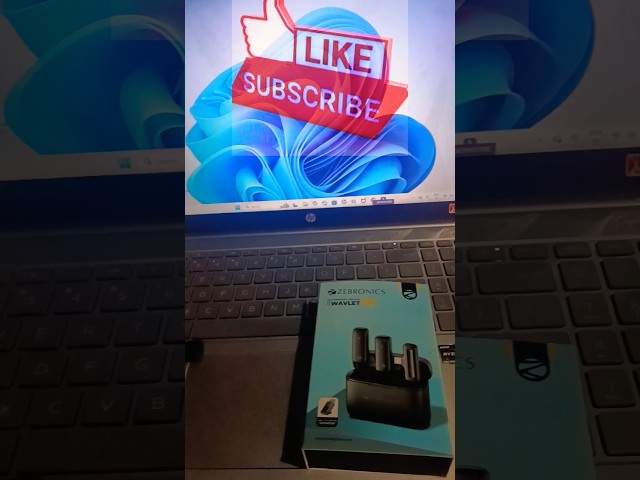 How To Create Computer   Leptop & PC Zebronics wireless MIC Connect Kare #leptop #pc #conecte #video