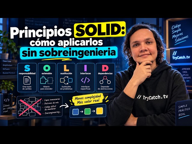 Principios SOLID: cómo aplicarlos sin sobreingeniería