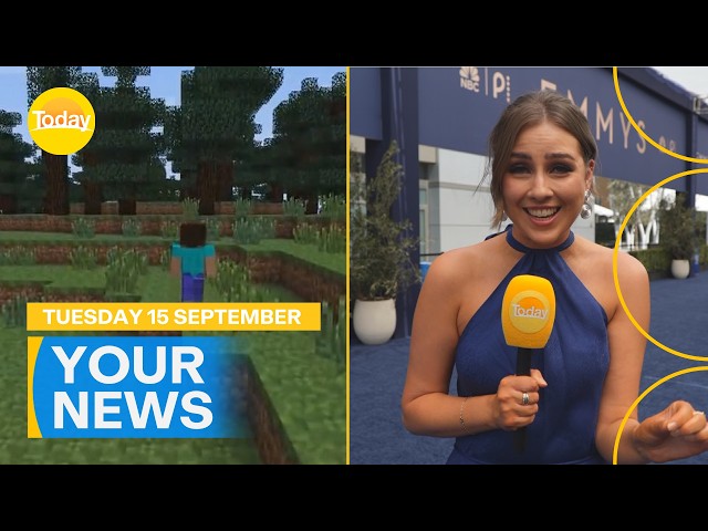 Video games exposing children to terrorism; Annual Emmy Awards | Today Show Australia