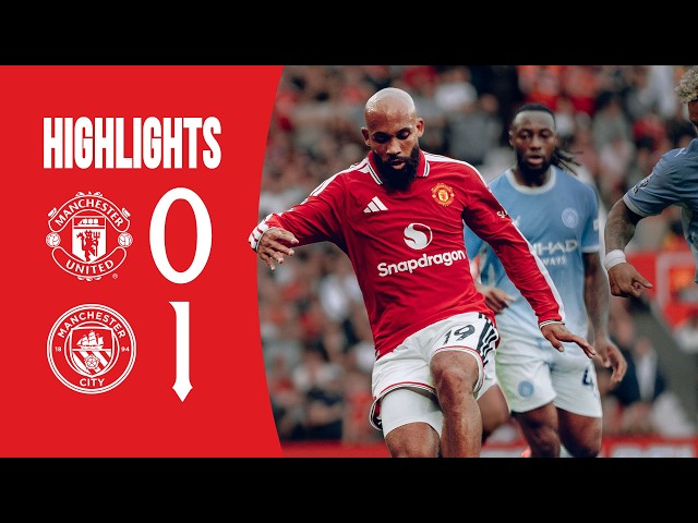 Man Utd 0-1 Man City | Highlights