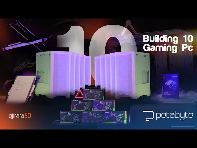 Building 10 Gaming PCs | i9-12900KF | RTX 4070ti | Lian Li LANCOOL II | Z690P DDR5 | Samsung 980 PRO