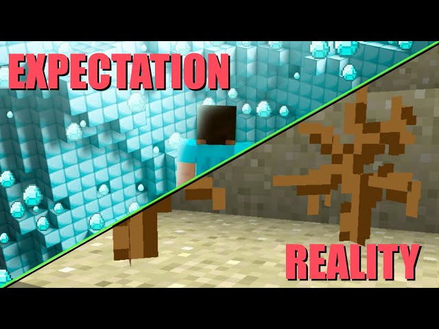 Life of a small youtuber portrayed by Minecraft (Minecraft meme)