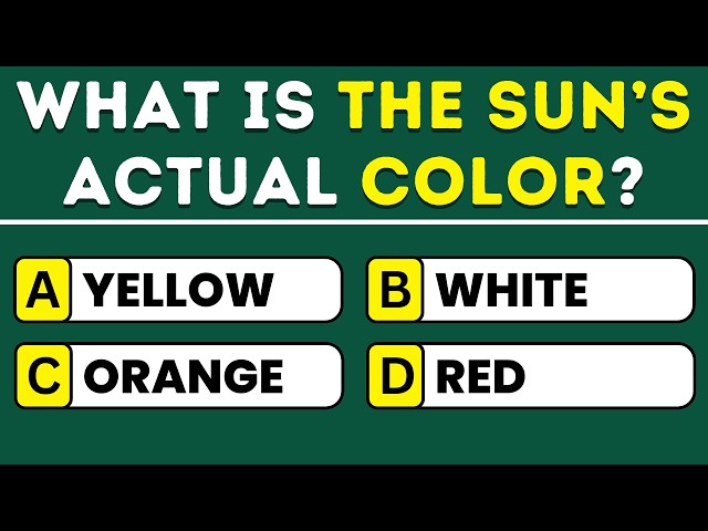 Can You Score 50/100 on This General Knowledge Test? 🧠 Take This 100-Question Trivia Quiz! 📚