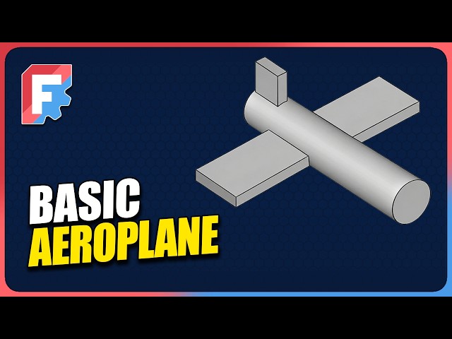 How to Make an Aeroplane in FreeCAD | Part & Part Design Tutorial