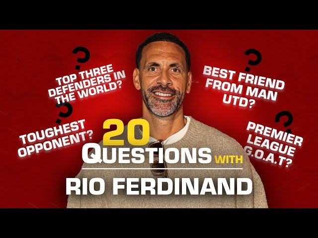 How much is a PRIME RIO FERDINAND worth today? 👀💰 | 20 Questions | ESPN FC