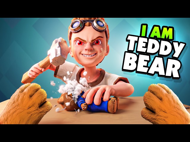 I AM TEDDY BEAR and a Kid Is DESTROYING My Toy Friends in VR (Teddy Bear VR)