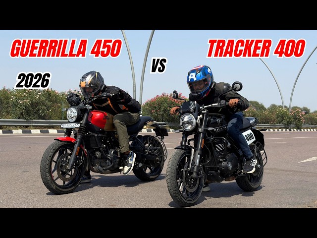 2026 TRACKER 400 vs GUERRILLA 450 Performance Test