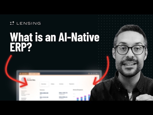 What is an AI-Native ERP?