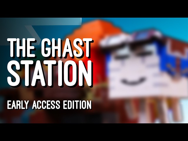 The Ghast Station | Custom LEGO Minecraft World