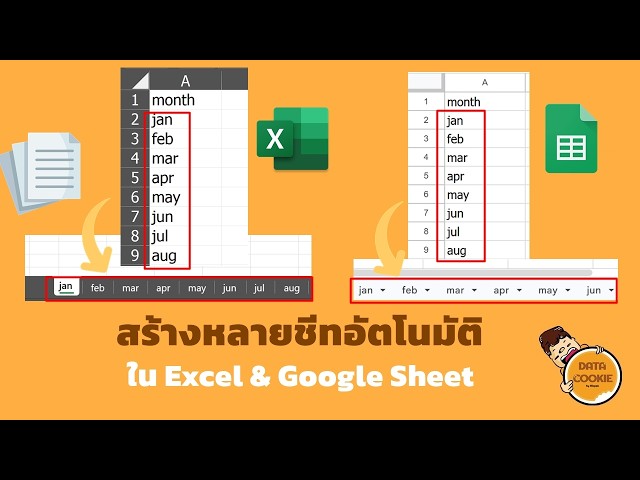 Automatically Create Multiple Sheets in Excel & Google Sheets 🗂️⚙️