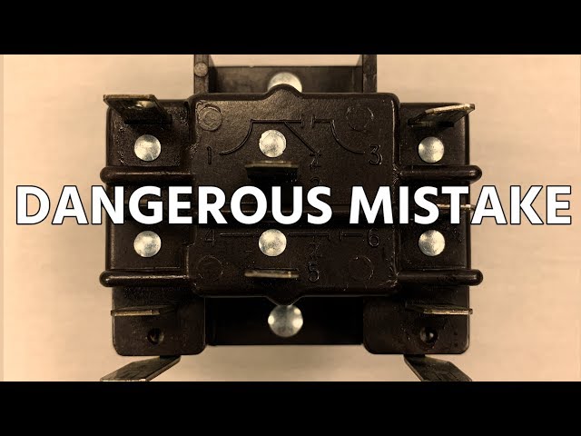 A Blower and Heat Strip Dangerous Mistake
