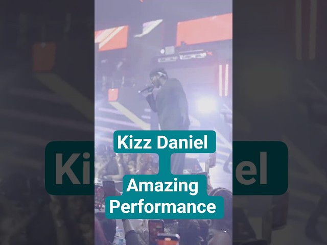 Kizz Daniel Amazing Performance #shorts #afrobeat #music #kizzdaniel