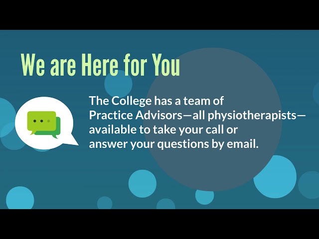 Questions? Ask the College Practice Advisors