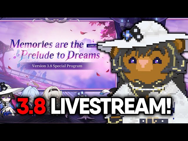 The Dahlia Reveal! Honkai: Star Rail 3.8 Livestream Watch Party!