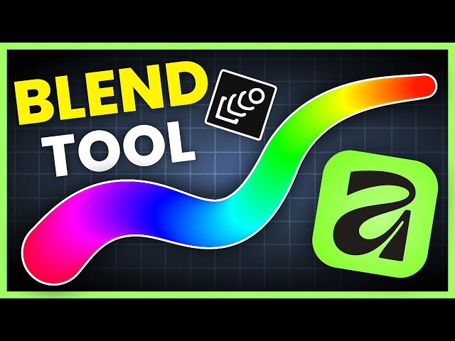 Blend Tool Tutorial: Affinity's NEWEST Feature!