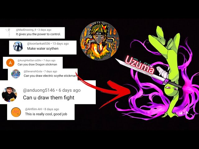 HOW TO DRAW STICKMAN WITH POWERS 🔥🤯